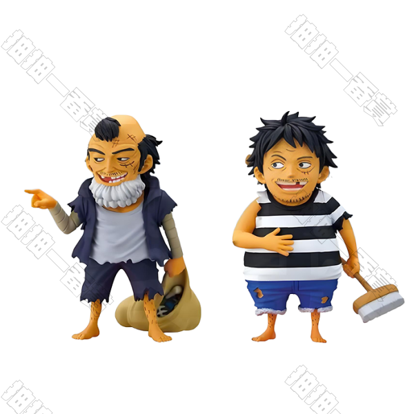 BANPRESTO｜海贼王 WCF 40歲魯夫&60歲魯夫 走偏的的未來  JUMP應募