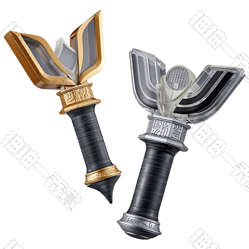 UR 超人力霸王暗黑迪卡聖光棒&卡蜜拉聖光棒 變身器