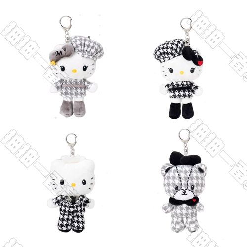Sanrio｜優雅千金系列 Hello Kitty生日紀念商品 毛絨掛件(隨機出貨)