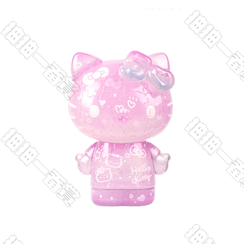 3D-JP｜Hello kitty立體造型手辦拼圖 50週年典藏款