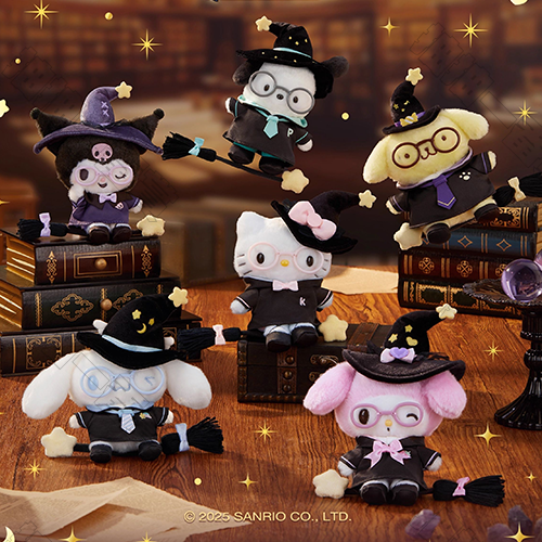 Sanrio｜魔法學院系列 毛絨掛件(隨機出貨)