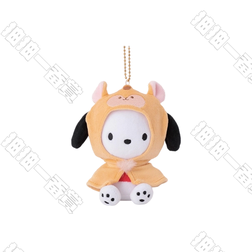 KThings｜動物斗篷系列 帕恰狗 毛絨掛件