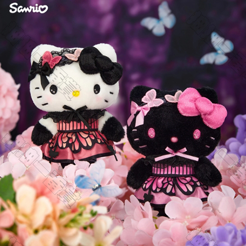Sanrio｜蝴蝶之夜系列 Hello Kitty 毛絨掛件(隨機出貨)