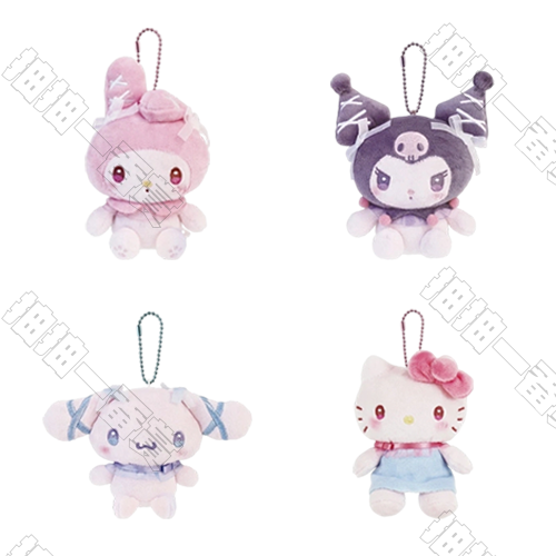Sanrio｜芭蕾緞帶系列 毛絨掛件(隨機出貨)