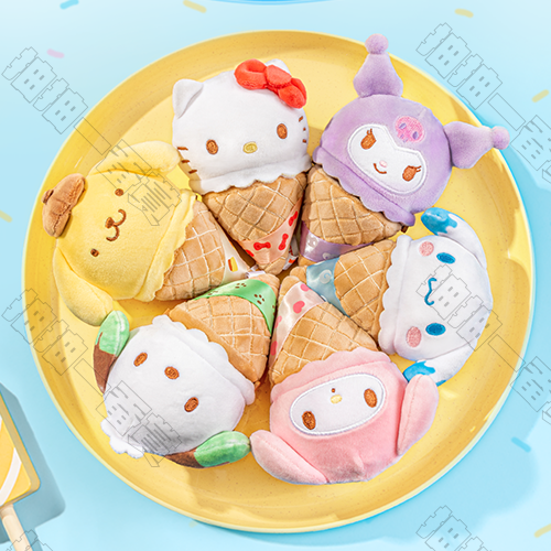 MOETCH｜雪糕筒系列 毛絨捏捏樂(隨機出貨)