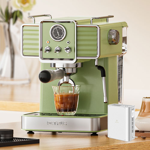 Petrus｜意式半自動研磨分體 咖啡機+2000W變壓器