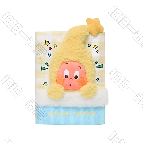 123!星星人系列 毛絨手賬本