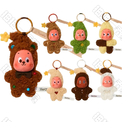 星星人美味時刻系列 現烤小餅乾毛絨掛件盲盒(隨機出貨)