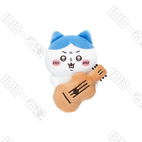 Chiikawa｜抱著吉他的小八貓 電腦螢幕掛件