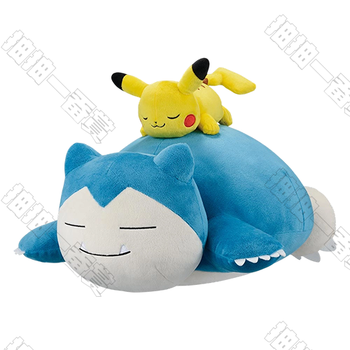 日版 卡比獸＆皮卡丘絨毛玩偶