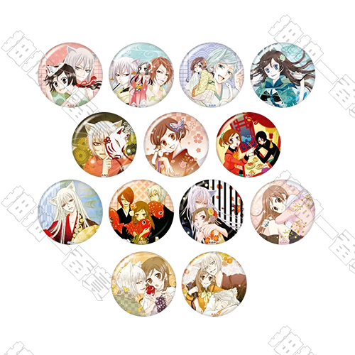 元氣少女緣結神｜15週年原畫紀念徽章 Vol.1(隨機出貨)