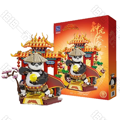 PANTASY 拼奇｜功夫熊貓4神龍大俠
