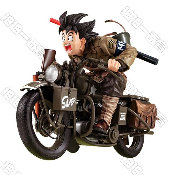 MegaHouse｜龍珠Z DESKTOP REAL McCOY EX 孫悟空&摩托車[26年5月發售]