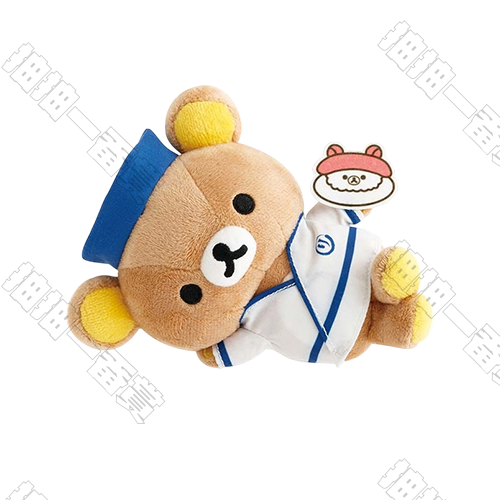 San-X｜拉拉熊 壽司系列 毛絨公仔