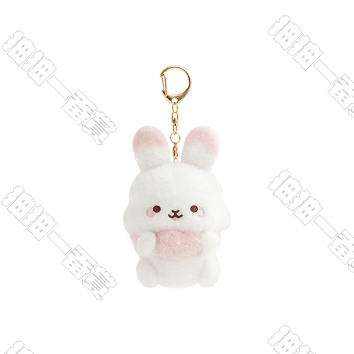 San-X｜棉花糖兔 毛絨掛件