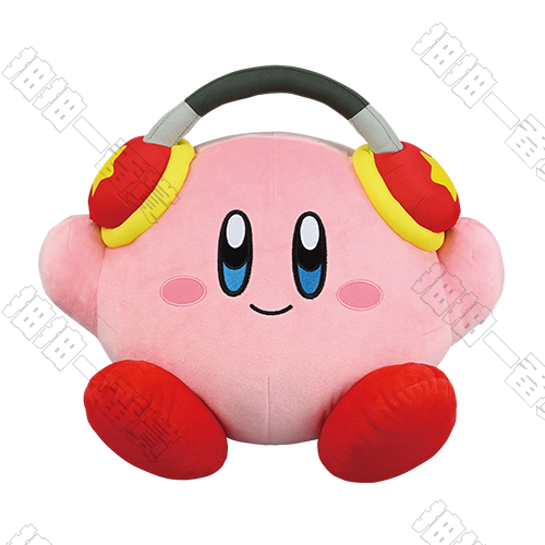 日版 心情超嗨的卡比絨毛玩偶