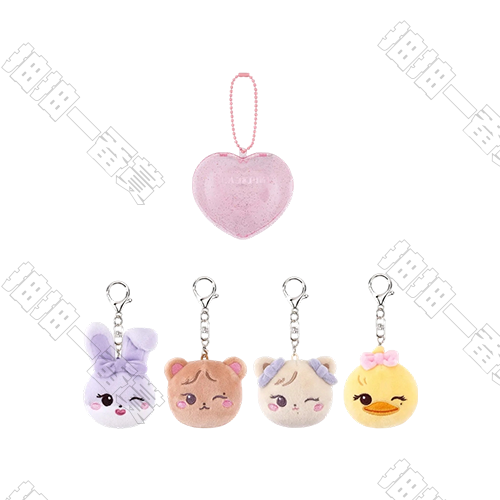 BLACKPINK｜DEADLIN 大頭娃娃毛絨掛件(隨機出貨)