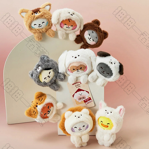 LINE FRIENDS｜ZEROBASEONE zeroni FLUFFY Wonderland 玩偶磁吸夾(隨機出貨)