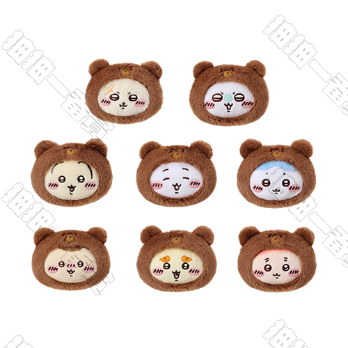 Miniso｜Chiikawa系列 毛茸茸季 小熊徽章(隨機出貨)