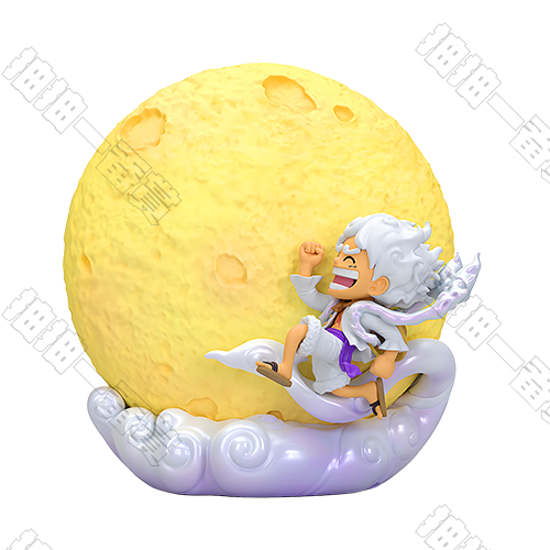 WINMAIN｜航海王 五檔魯夫觉醒 多檔觸控小夜燈 B款[預計25年12月發售]