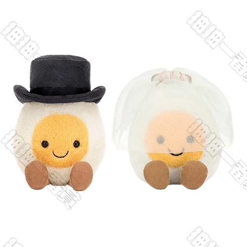 jELLYCAT｜趣味新娘水煮蛋 套組