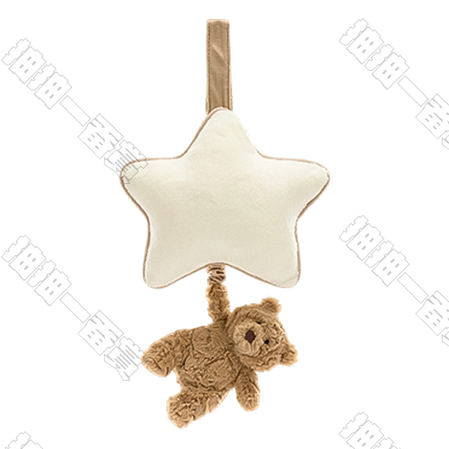 jELLYCAT｜巴塞羅熊 音樂拉鈴