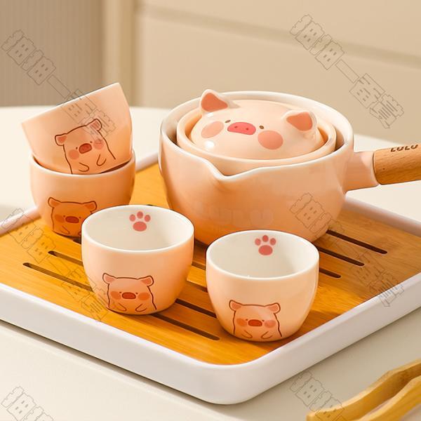 KAWASIMAYA｜LuLu豬聯名款 功夫茶具 套組