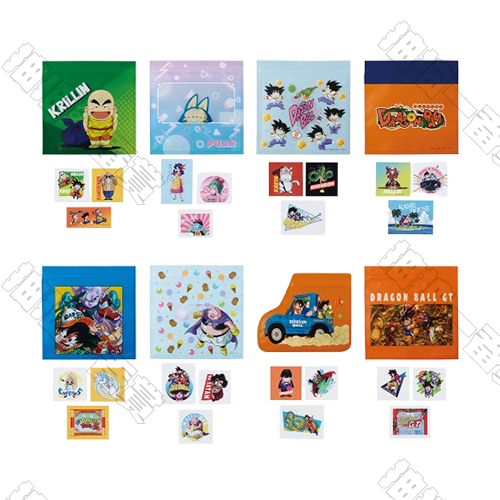 日版 夾鏈袋與貼紙套裝(隨機出貨)