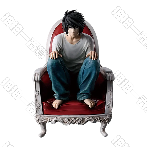 日版 L 世界最強偵探的經典蹲姿完整實體化