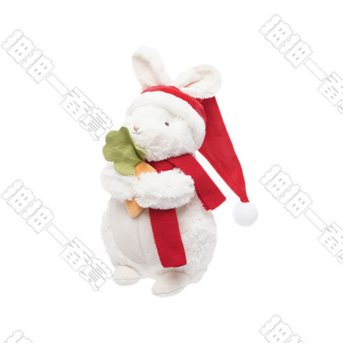 海灣兔｜聖誕帽蘿蔔兔 毛絨公仔