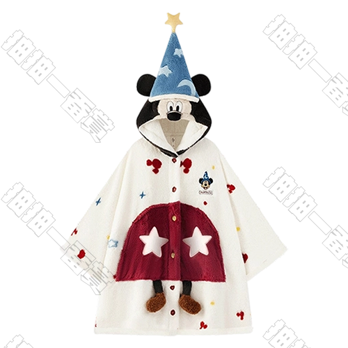 宮蝶｜迪士尼 魔法米奇斗篷睡袍[發貨前備註碼數]