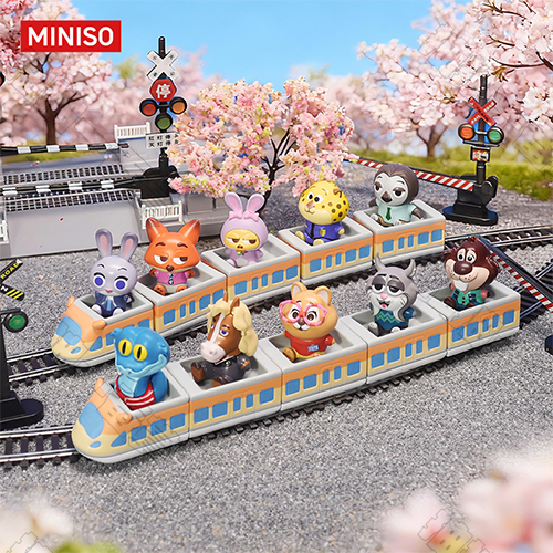 MINISO｜動物方程式 火車排排樂 盲盒(隨機出貨)