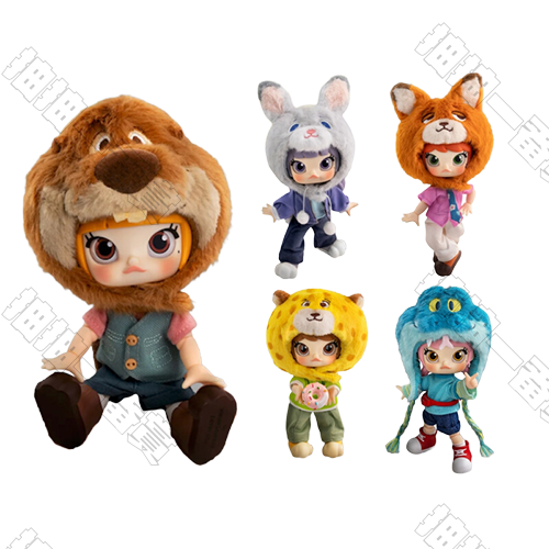 MOLLY動物方程式2 可動人偶盲盒(隨機出貨)