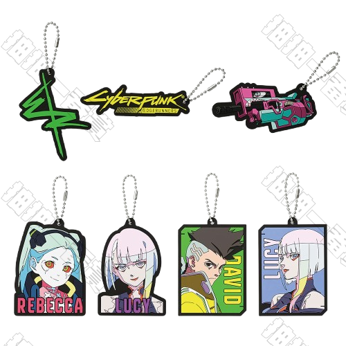 日版 角色橡膠吊飾(隨機出貨)