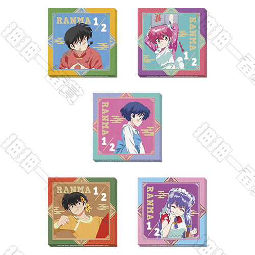 日版 角色方形畫布(隨機出貨)