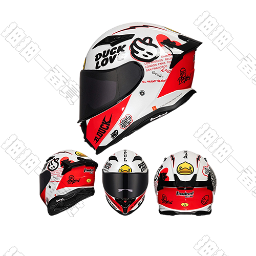 TANKED坦克｜小黃鴨 T153S 安全帽 快樂鴨