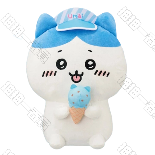 陸版 hachiware毛絨玩具 不可回收