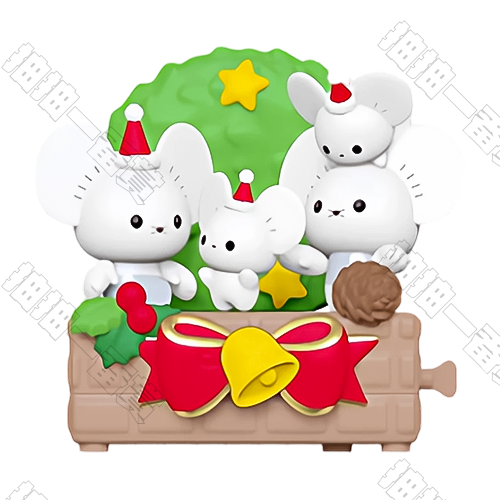 KFC｜一家鼠款 搖擺樂團玩具