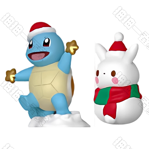 KFC｜傑尼龜款 雪地轉轉舞玩具