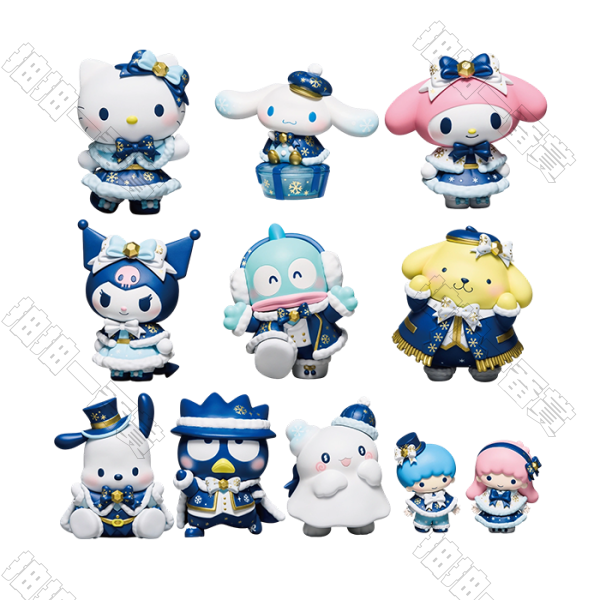 日版 金屬質感聖誕風公仔(隨機出貨)