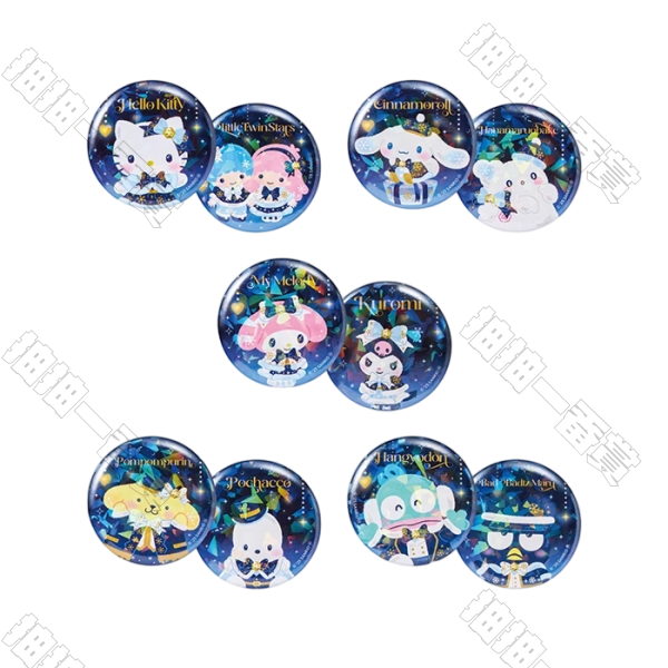 日版 雙角色徽章組(隨機出貨)