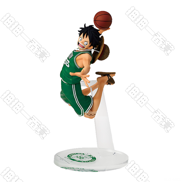 BANDAI｜ONE PIECE×NBA MSP 蒙奇·D·魯夫 波士頓塞爾提克隊