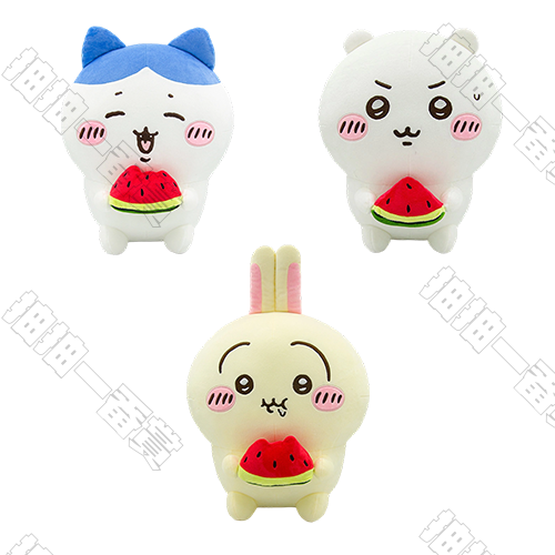 E-STRONG｜Chiikawa西瓜系列 毛絨玩偶(隨機出貨)