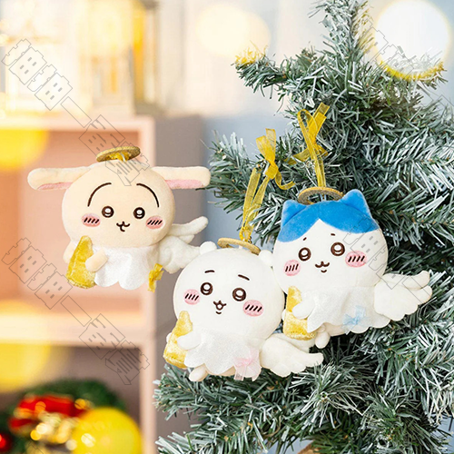 Joke Bear AND FRIENDS｜Chiikawa 天使系列 毛絨掛件(隨機出貨)