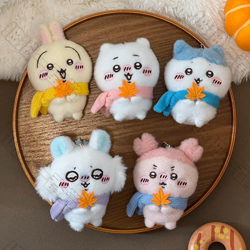 Miniso｜Chiikawa系列 毛茸茸季 圍巾掛件(隨機出貨)