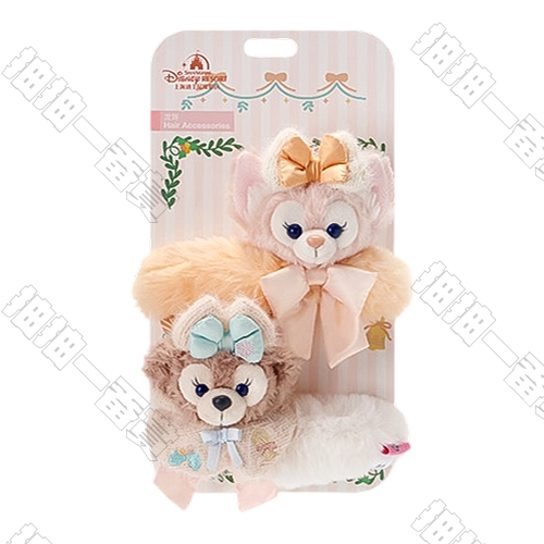 冰雪夥伴系列 雪莉玫 玲娜貝兒 髮飾套組