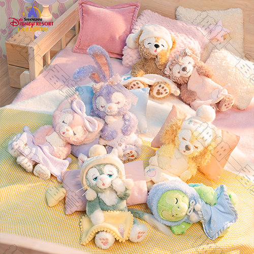 達菲和朋友們 軟軟的夢系列 毛絨公仔(隨機出貨)