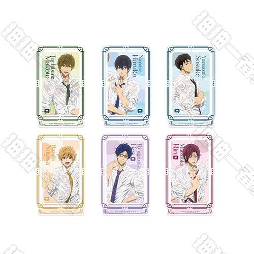 星河動漫｜Free! 雙面旋轉立牌(隨機出貨)