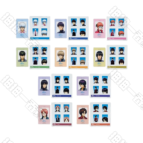 日版 證件照風貼紙＆角色卡片(隨機出貨)