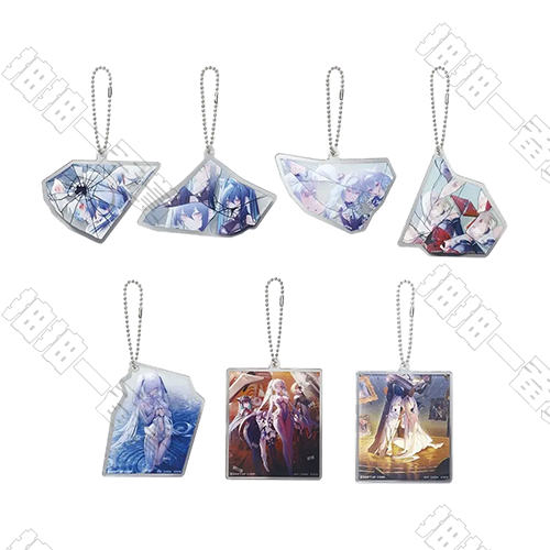 日版 壓克力鏡面吊飾(隨機出貨)